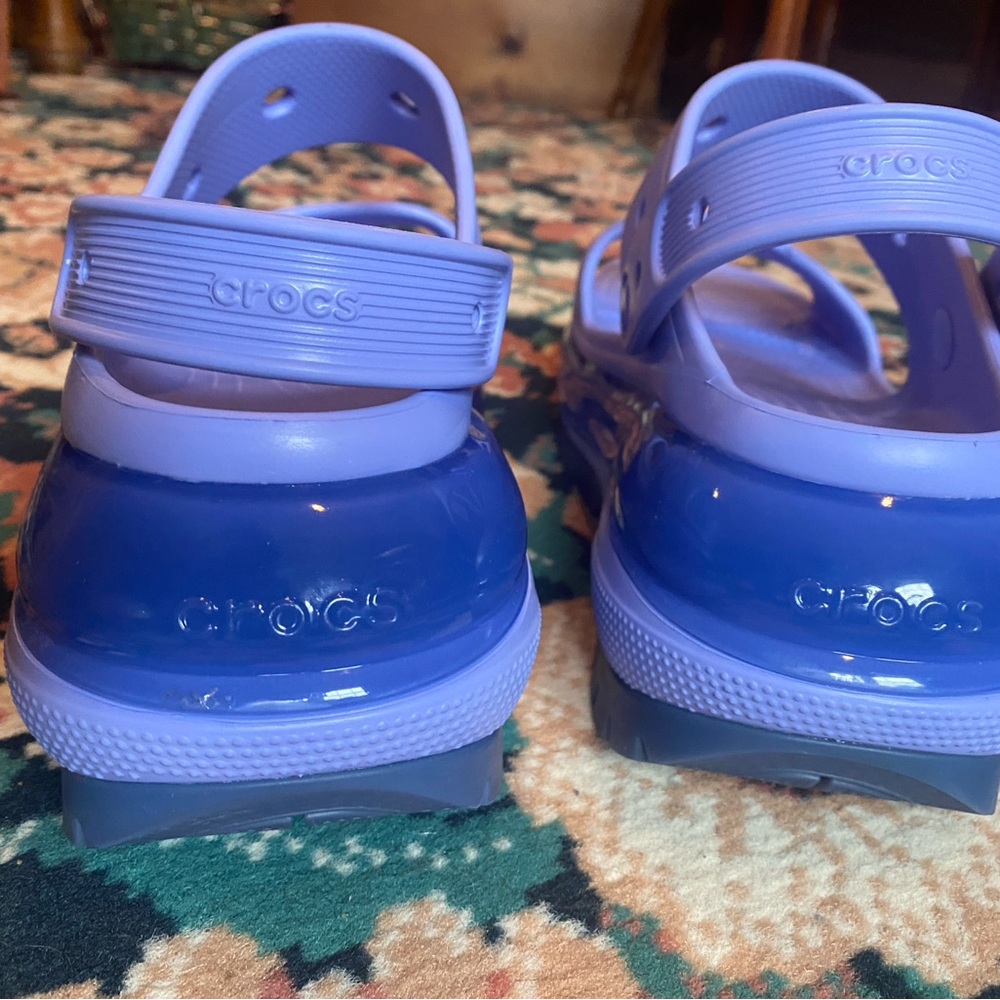 Crocs Classic Mega Crush Sandal Moon Jelly - Picture 4 of 5